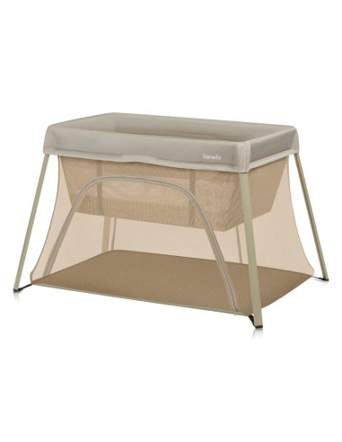 BN-LO-ALICE_BEIGE_OLIVE,Patut multifunctional, Lionelo, Alice, 3 in 1, 2 trepte de inaltime pentru saltea, Pliabil, Material rez