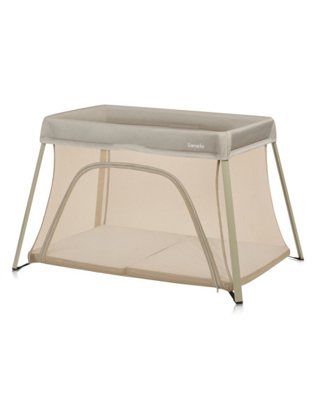 BN-LO-ALICE_BEIGE_OLIVE,Patut multifunctional, Lionelo, Alice, 3 in 1, 2 trepte de inaltime pentru saltea, Pliabil, Material rez