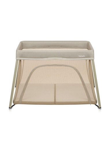 BN-LO-ALICE_BEIGE_OLIVE,Patut multifunctional, Lionelo, Alice, 3 in 1, 2 trepte de inaltime pentru saltea, Pliabil, Material rez