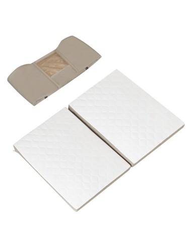 BN-LO-ALICE_BEIGE_OLIVE,Patut multifunctional, Lionelo, Alice, 3 in 1, 2 trepte de inaltime pentru saltea, Pliabil, Material rez