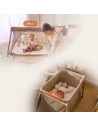 BN-LO-ALICE_BEIGE_OLIVE,Patut multifunctional, Lionelo, Alice, 3 in 1, 2 trepte de inaltime pentru saltea, Pliabil, Material rez