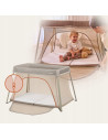BN-LO-ALICE_BEIGE_OLIVE,Patut multifunctional, Lionelo, Alice, 3 in 1, 2 trepte de inaltime pentru saltea, Pliabil, Material rez