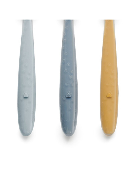 BN-8420421093245,Set 4 lingurite, Jane, Din silicon, 1.2 x 1.5 x 14.7 cm, BPA Free, Tropic