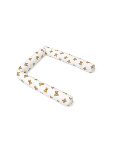 BN-6426972029605,Aparatoare pentru patut, Qmini, Tip rulou, Cu husa detasabila, Lungime 180 cm, Din bumbac certificat Oeko Tex S