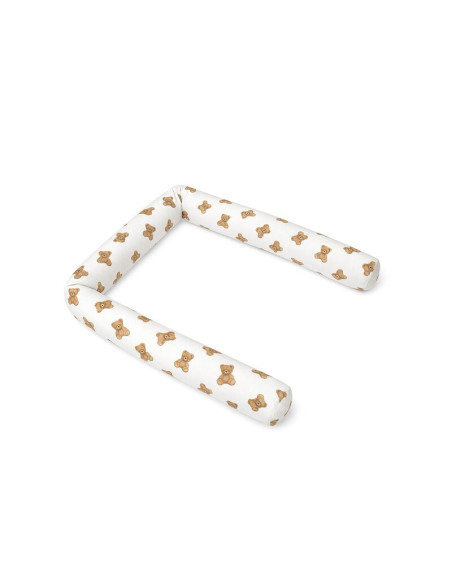 BN-6426972029605,Aparatoare pentru patut, Qmini, Tip rulou, Cu husa detasabila, Lungime 180 cm, Din bumbac certificat Oeko Tex S