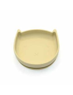 BN-BOC0465,Farfurie in forma de pisicuta, Bocioland, Cu ventuze, Silicon, Fara BPA, 6-36 luni, Light Beige 2
