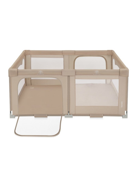 BN-LO-FLORENCE_EASY_FOLD_BEIGE_SAND,Tarc de joaca copii, Lionelo, Florence Easy Fold, 150 x 180 x 75 cm, Pliere, depliere automa