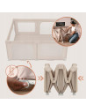 BN-LO-FLORENCE_EASY_FOLD_BEIGE_SAND,Tarc de joaca copii, Lionelo, Florence Easy Fold, 150 x 180 x 75 cm, Pliere, depliere automa