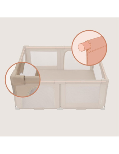 BN-LO-FLORENCE_EASY_FOLD_BEIGE_SAND,Tarc de joaca copii, Lionelo, Florence Easy Fold, 150 x 180 x 75 cm, Pliere, depliere automa