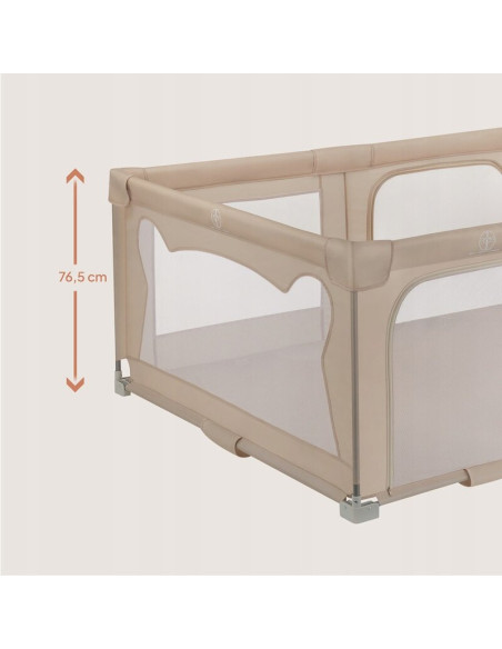 BN-LO-FLORENCE_EASY_FOLD_BEIGE_SAND,Tarc de joaca copii, Lionelo, Florence Easy Fold, 150 x 180 x 75 cm, Pliere, depliere automa