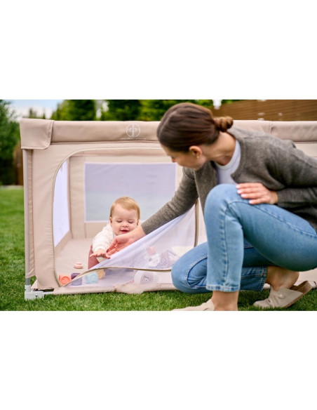 BN-LO-FLORENCE_EASY_FOLD_BEIGE_SAND,Tarc de joaca copii, Lionelo, Florence Easy Fold, 150 x 180 x 75 cm, Pliere, depliere automa