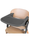BN-LO-MEGAN_GREY_WOOD,Scaun de masa multifunctional Megan, Lionelo, Din lemn de fag, 6 luni- adult, Reglabil pe inaltime, Husa i
