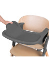 BN-LO-MEGAN_GREY_WOOD,Scaun de masa multifunctional Megan, Lionelo, Din lemn de fag, 6 luni- adult, Reglabil pe inaltime, Husa i