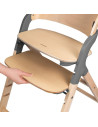 BN-LO-MEGAN_GREY_WOOD,Scaun de masa multifunctional Megan, Lionelo, Din lemn de fag, 6 luni- adult, Reglabil pe inaltime, Husa i