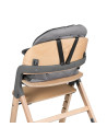 BN-LO-MEGAN_GREY_WOOD,Scaun de masa multifunctional Megan, Lionelo, Din lemn de fag, 6 luni- adult, Reglabil pe inaltime, Husa i