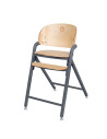 BN-LO-CELIA_GREY_WOOD,Scaun de masa multifunctional Celia, Lionelo, Din lemn de fag, 6 luni- adult, Reglabil pe inaltime, Spatar