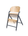 BN-LO-CELIA_GREY_WOOD,Scaun de masa multifunctional Celia, Lionelo, Din lemn de fag, 6 luni- adult, Reglabil pe inaltime, Spatar