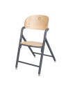 BN-LO-CELIA_GREY_WOOD,Scaun de masa multifunctional Celia, Lionelo, Din lemn de fag, 6 luni- adult, Reglabil pe inaltime, Spatar