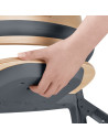 BN-LO-CELIA_GREY_WOOD,Scaun de masa multifunctional Celia, Lionelo, Din lemn de fag, 6 luni- adult, Reglabil pe inaltime, Spatar