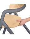 BN-LO-CELIA_GREY_WOOD,Scaun de masa multifunctional Celia, Lionelo, Din lemn de fag, 6 luni- adult, Reglabil pe inaltime, Spatar