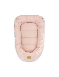 BN-6426972029872,Cosulet bebelus, Qmini, Pentru dormit, Baby Nest 55 x 75 cm, Husa 100% muselina dubla, Material certificat Oeko