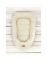 BN-6426972029896,Cosulet bebelus, Qmini, Pentru dormit, Baby Nest 55 x 75 cm, Husa 100% muselina dubla, Material certificat Oeko