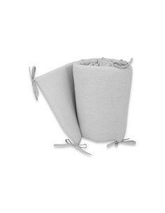 BN-6426972029988,Aparatoare pentru patut, Qmini, Din muselina dubla, 180x30 cm, Din material certificat Oeko Tex Standard 100, C