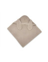 BN-6426972030151,Prosop cu gluga, Qmini, Mare, Cu broderie si urechi, Dimensiune 100x100 cm, Din tricot termo-terry din bambus,