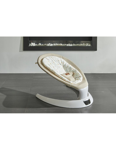 BN-8420421090039,Balansoar electric, Jane, Moon, Cu 5 trepte de viteza, Timer, 12 melodii si 5 sunete ale naturii, Conform cu st