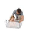 BN-8420421090831,Cadita de baie cu pliere ultra-compacta, Jane, Oasis, Cu doua manere, 68 x 42 x 26 cm, Conform cu standardul eu