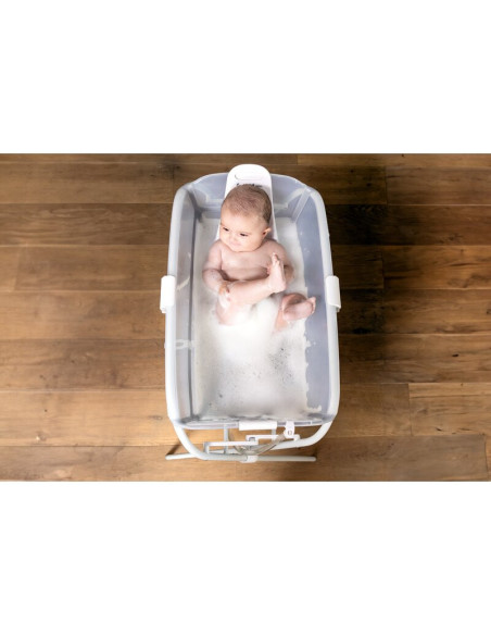 BN-84204210922668,Cadita de baie cu pliere ultra-compacta, Jane, Oasis, Cu doua manere, 68 x 42 x 26 cm, Conform cu standardul e