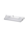 BN-84204210922668,Cadita de baie cu pliere ultra-compacta, Jane, Oasis, Cu doua manere, 68 x 42 x 26 cm, Conform cu standardul e