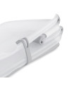 BN-84204210922668,Cadita de baie cu pliere ultra-compacta, Jane, Oasis, Cu doua manere, 68 x 42 x 26 cm, Conform cu standardul e