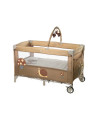 BN-8420421092576,Patut pliant, Jane, Duo Level, Cu roti, Cu arcada cu jucarii, Geanta de transport, Cu doua nivele, Conform stan