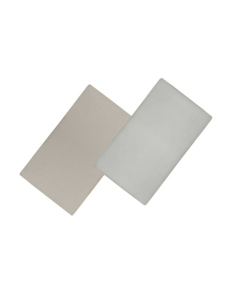 BN-LO-BAMBOO_SHEET_OFF_WHITE_BEIGE_118x60,Set cearceafuri cu elastic, Lionelo, Pentru patuturi 120 x 60 cm, Pentru saltele de ma
