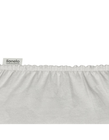 BN-LO-BAMBOO_SHEET_OFF_WHITE_BEIGE_118x60,Set cearceafuri cu elastic, Lionelo, Pentru patuturi 120 x 60 cm, Pentru saltele de ma
