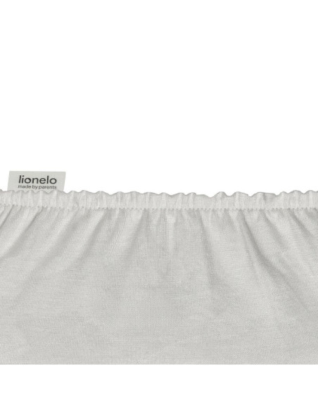 BN-LO-BAMBOO_SHEET_OFF_WHITE_BEIGE_80x42,Set cearceafuri cu elastic, Lionelo, 80x42 cm, Pentru co-sleepere, Pentru saltele de ma