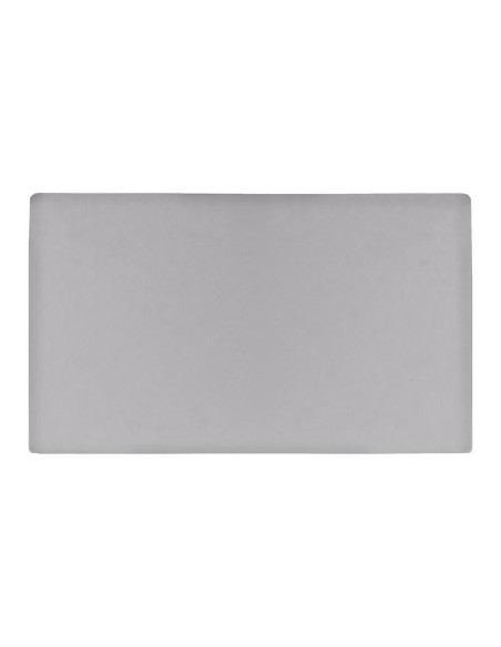 BN-LO-BAMBOO_SHEET_OFF_WHITE_GREY_118x60,Set cearceafuri cu elastic, Lionelo, Pentru patuturi 120 x 60 cm, Pentru saltele de max