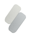BN-LO-BAMBOO_SHEET_OFF_WHITE_GREY_70x28,Set cearceafuri cu elastic, Lionelo, 70x28 cm, Pentru landouri si patutul co-sleeper Mal