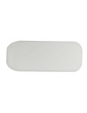 BN-LO-BAMBOO_SHEET_OFF_WHITE_GREY_70x28,Set cearceafuri cu elastic, Lionelo, 70x28 cm, Pentru landouri si patutul co-sleeper Mal