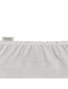 BN-LO-BAMBOO_SHEET_OFF_WHITE_GREY_80x42,Set cearceafuri cu elastic, Lionelo, 80x42 cm, Pentru co-sleepere, Pentru saltele de max