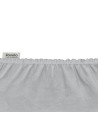 BN-LO-BAMBOO_SHEET_OFF_WHITE_GREY_80x42,Set cearceafuri cu elastic, Lionelo, 80x42 cm, Pentru co-sleepere, Pentru saltele de max