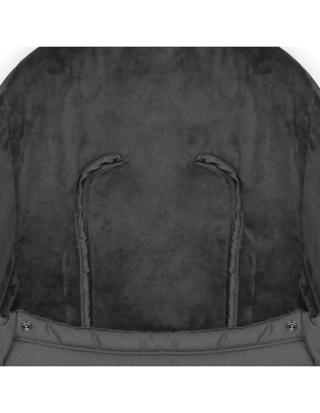 BN-8420421094525,Sac de iarna, Jane, Dart, Pentru carucior, Universal, 13 x 45 x 93 cm, Material exterior hidrofug, Coal