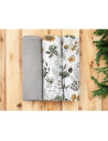 BN-6426972030656,Set 3 museline, MimiNu, Multifunctionale, Din bumbac certificat Oeko Tex Standard 100, 75x75 cm, Botanica si Gr