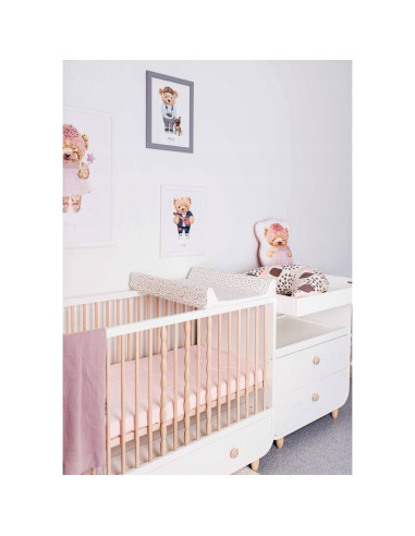 BN-AGS-216-000-816,Saltea de infasat, Ceba Baby, Basic, Cu Intaritura, 70x50 cm, Suprafata impermeabila, Pentru comode de infasa