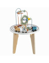 BN-86724,Masuta Montessori cu activitati, Free2Play, Cu multiple activitati, Dezvolta coordonarea ochi-mana, Din lemn, 18 luni+,
