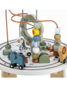 BN-86724,Masuta Montessori cu activitati, Free2Play, Cu multiple activitati, Dezvolta coordonarea ochi-mana, Din lemn, 18 luni+,
