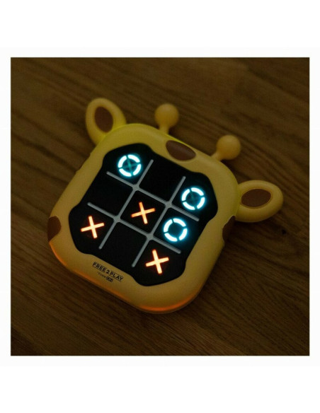 BN-86588,Joc electronic 2 in 1, Free2Play, X si 0, Design girafa, 3 ani +
