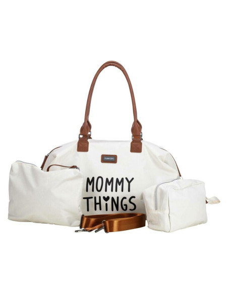 BN-86656,Geanta mamici, FreeON, Mommy things, Spatioasa si practica, Cu multiple buzunare, Include si 2 genti mai mici, Beige