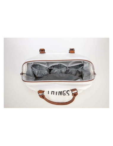 BN-86656,Geanta mamici, FreeON, Mommy things, Spatioasa si practica, Cu multiple buzunare, Include si 2 genti mai mici, Beige